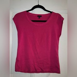 Talbots Hot Pink Sleeveless Sweater